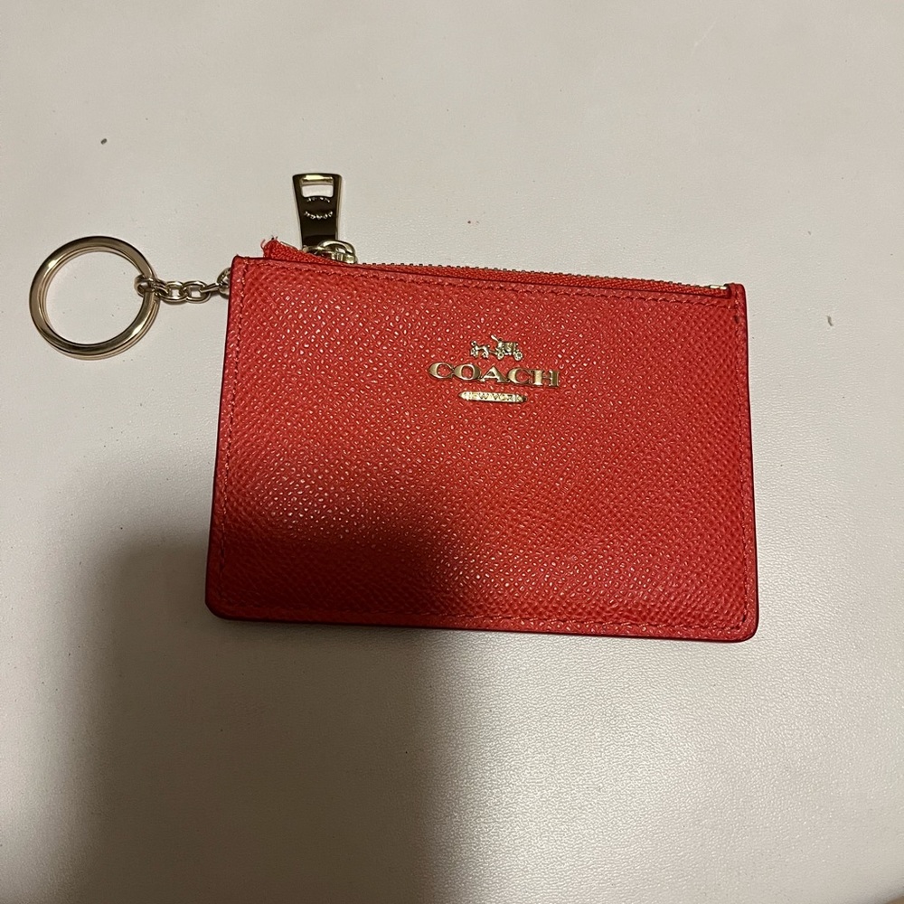Coach card holder